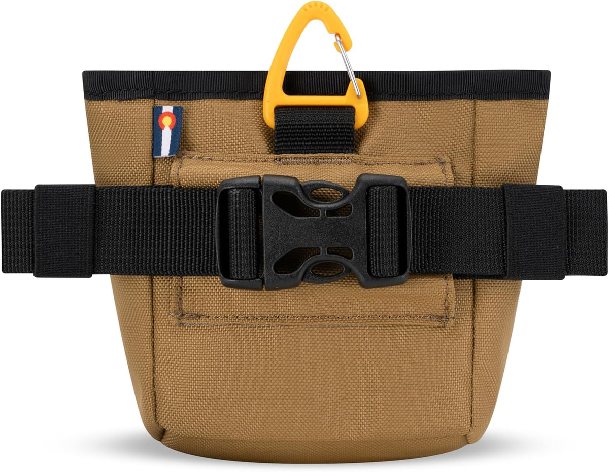 OllyDog Goodie Treat Bag, Dog Treat Pouch, Waist Belt Clip for Hands-Free Training, Magnetic Closure, Dog Training and Behavior Aids, Three Ways to Wear (Wet Weather) - PuriLite