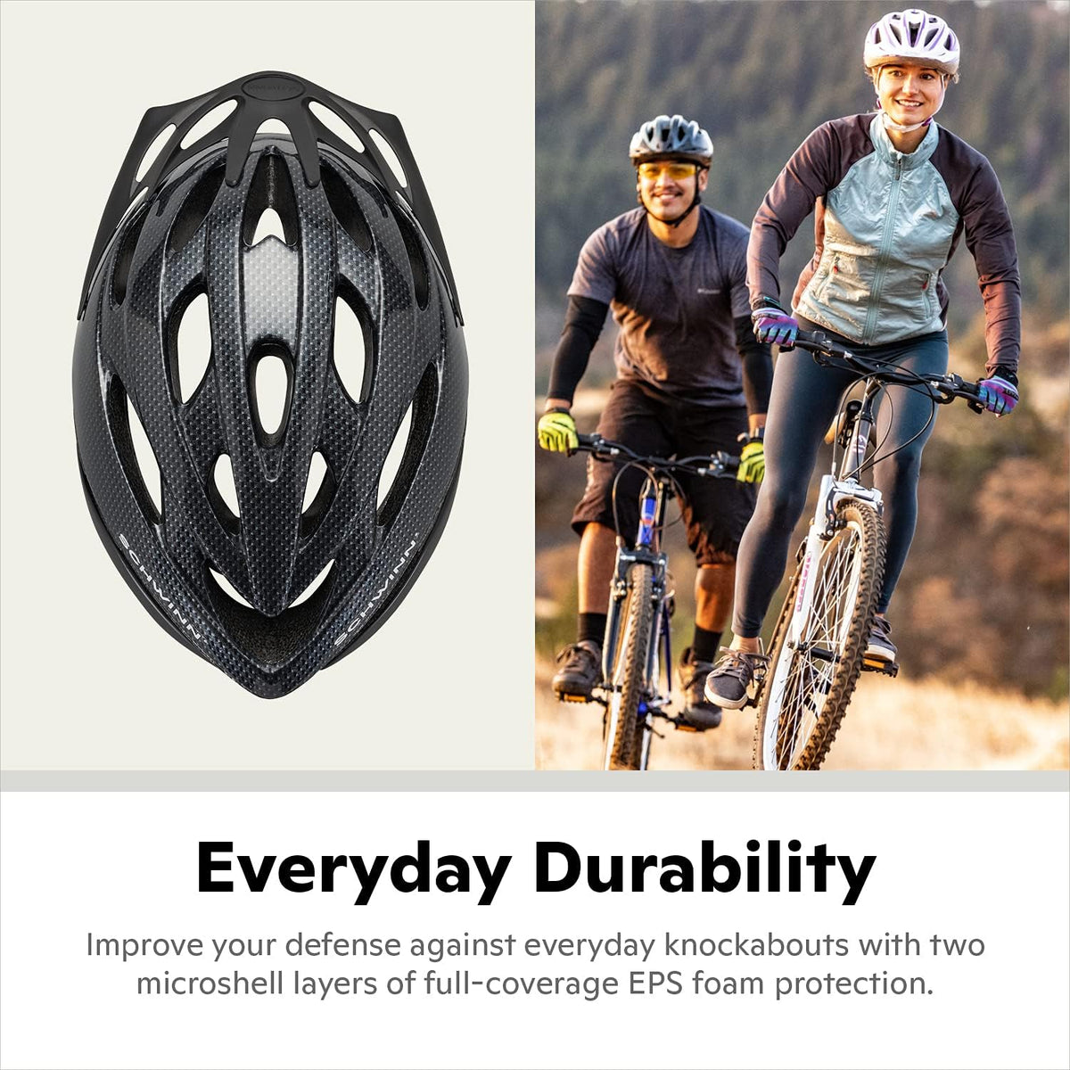 Schwinn Thrasher Adult Micro Bicycle Black/Grey Helmet Adult - PuriLite