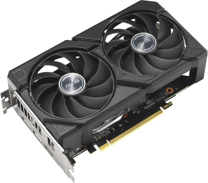 ASUS Prime Radeon™ RX 9060 XT 16GB GDDR6 OC Edition Graphics Card (PCIe 5.0, HDMI/DP 2.1, 2.5-Slot Design, axial-tech Fans, Dual Ball Fan Bearings, Dual BIOS, ASUS GPU Guard) - PuriLite