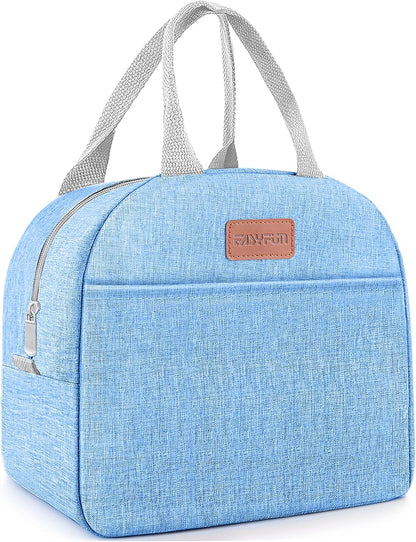 Lunch Bag for Women & Men Adult Insulated Lunch Box, Small Leakproof Cooler Food Lunch Containers Reusable High Capacity Lunch Tote Bags for Work, Travel, Outdoor - PuriLite