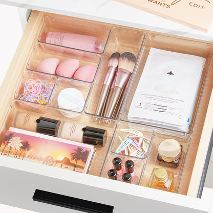 Purilite Select Clear Drawer Organizer Set - PuriLite