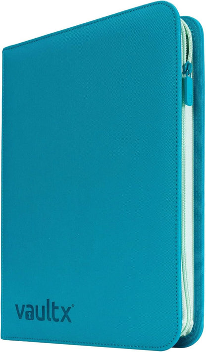 Vault X 12 Pocket Trading Card Zip Binder, 480 Cards, Compatible with Pokemon Scarlet & Violet Set, Exo-Tec Album Material, 20 Side-Loading Pages, Folder for Collectible TCG (SV1) - PuriLite