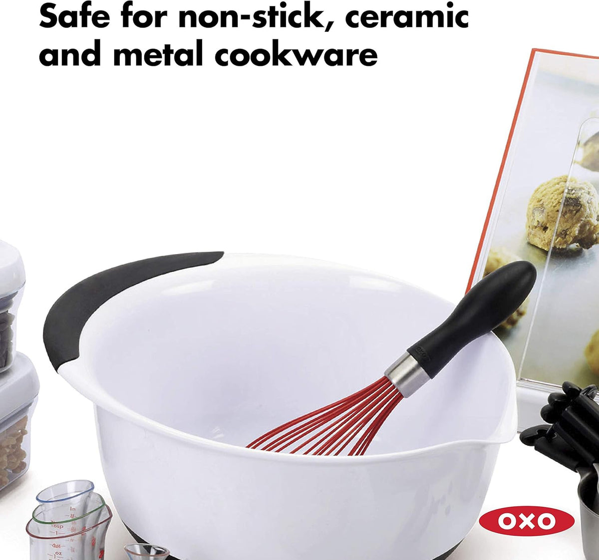 OXO Good Grips Balloon Whisk, 11" Black - PuriLite