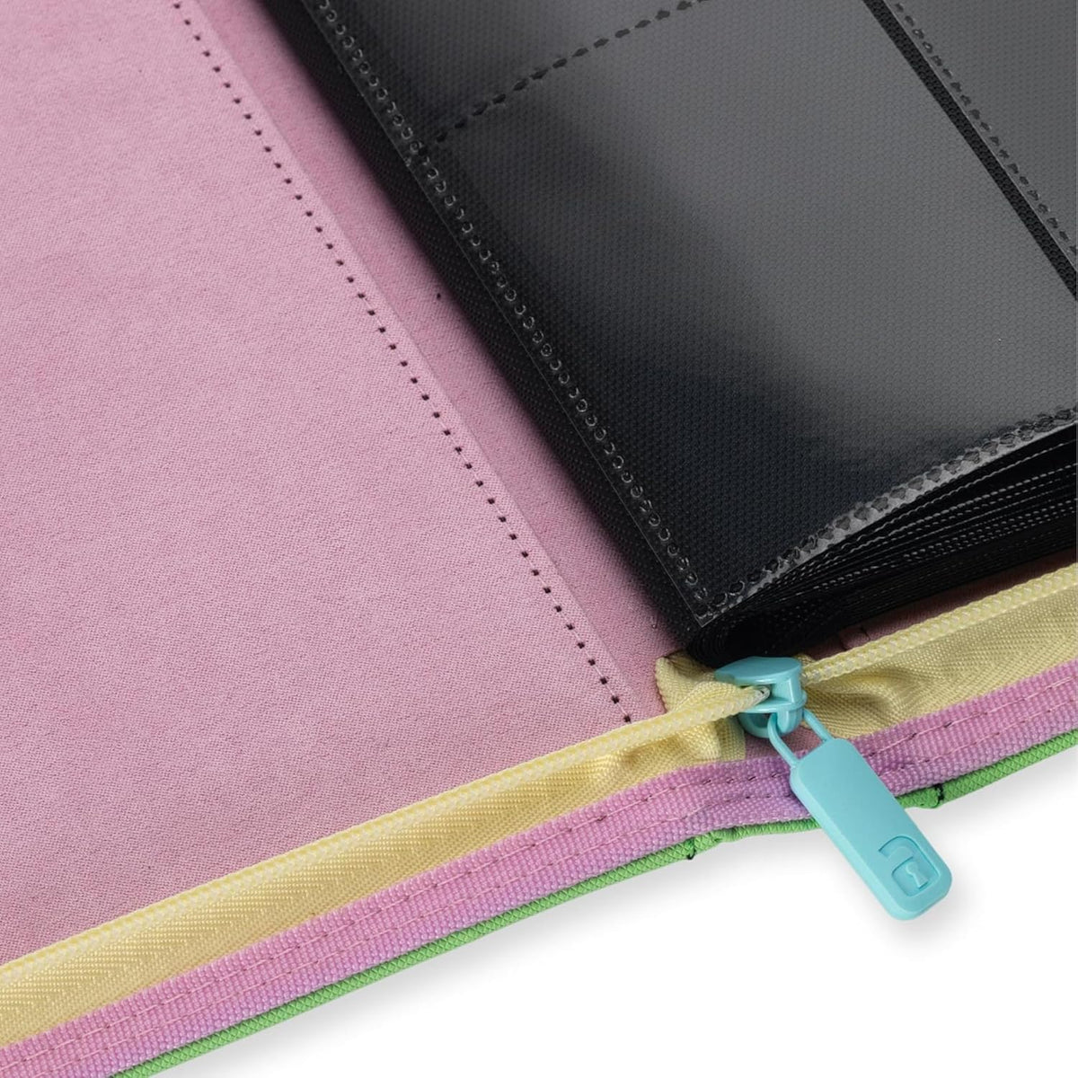 Vault X 12 Pocket Trading Card Zip Binder, 480 Cards, Compatible with Pokemon Scarlet & Violet Set, Exo-Tec Album Material, 20 Side-Loading Pages, Folder for Collectible TCG (SV1) - PuriLite