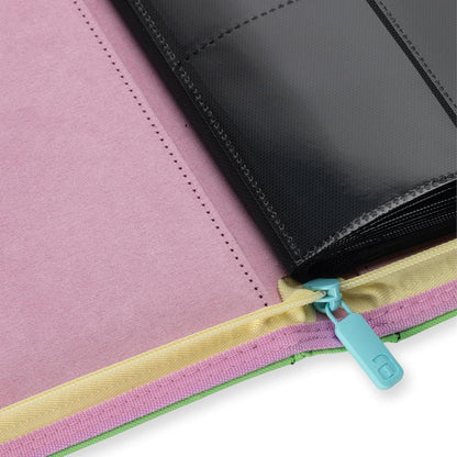 Vault X 12 Pocket Trading Card Zip Binder, 480 Cards, Compatible with Pokemon Scarlet & Violet Set, Exo-Tec Album Material, 20 Side-Loading Pages, Folder for Collectible TCG (SV1) - PuriLite