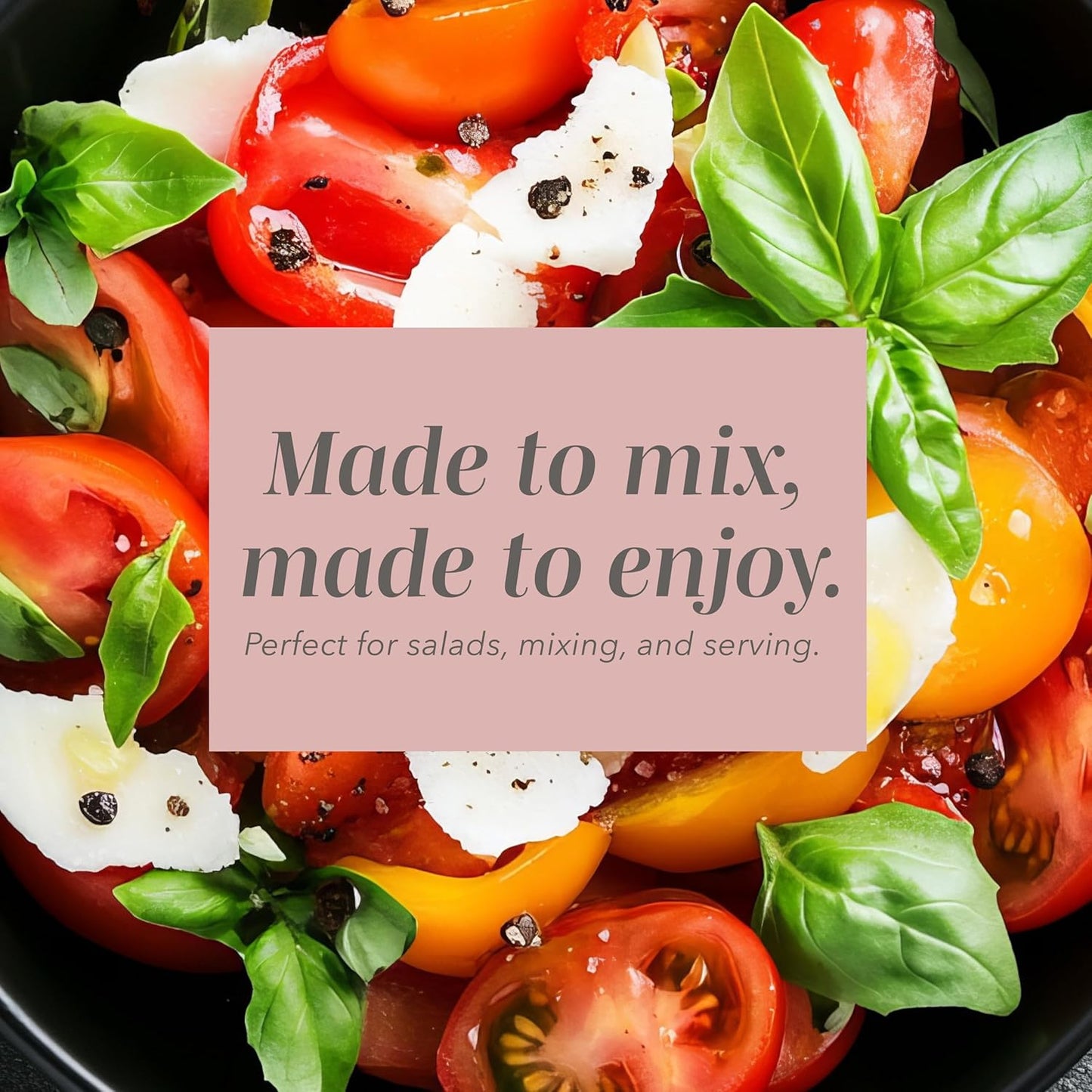 COOK WITH COLOR Mixing Bowls with TPR Lids - 12 Piece Plastic Nesting Bowls Set Includes 6 Prep Bowls and 6 Lids, Microwave Safe Mixing Bowl Set (Mint) - PuriLite