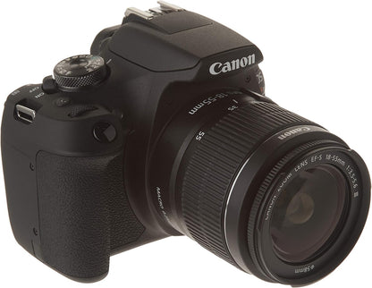 Canon EOS Rebel T7 18-55mm DC III Kit with Full HD Video Wi-Fi and NFC Kit - PuriLite