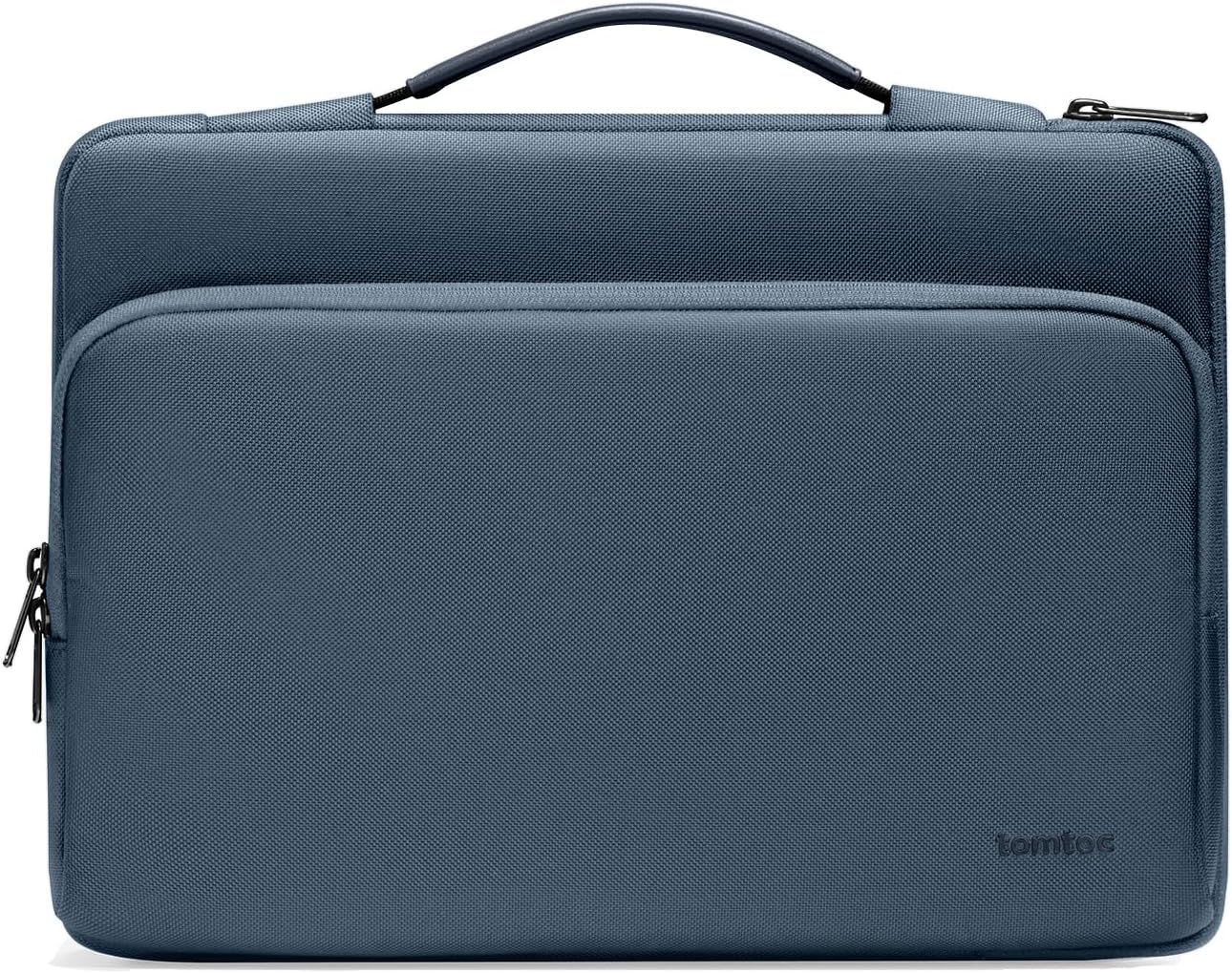 tomtoc 360 Protective Laptop Carrying Case for 16-inch New MacBook Pro M4/M3/M2/M1 Pro/Max 2024-2019, Water-Resistant Laptop Bag Sleeve with Accessory Pocket for The New Razer Blade 15 - PuriLite