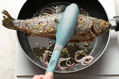 Purilite Select Silicone &amp; Stainless Steel Kitchen Tongs - PuriLite