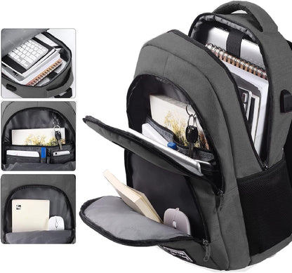 Backpack for Teen Girls,Boys School Backpack for Women with USB,College Backpack,Big Flower - PuriLite