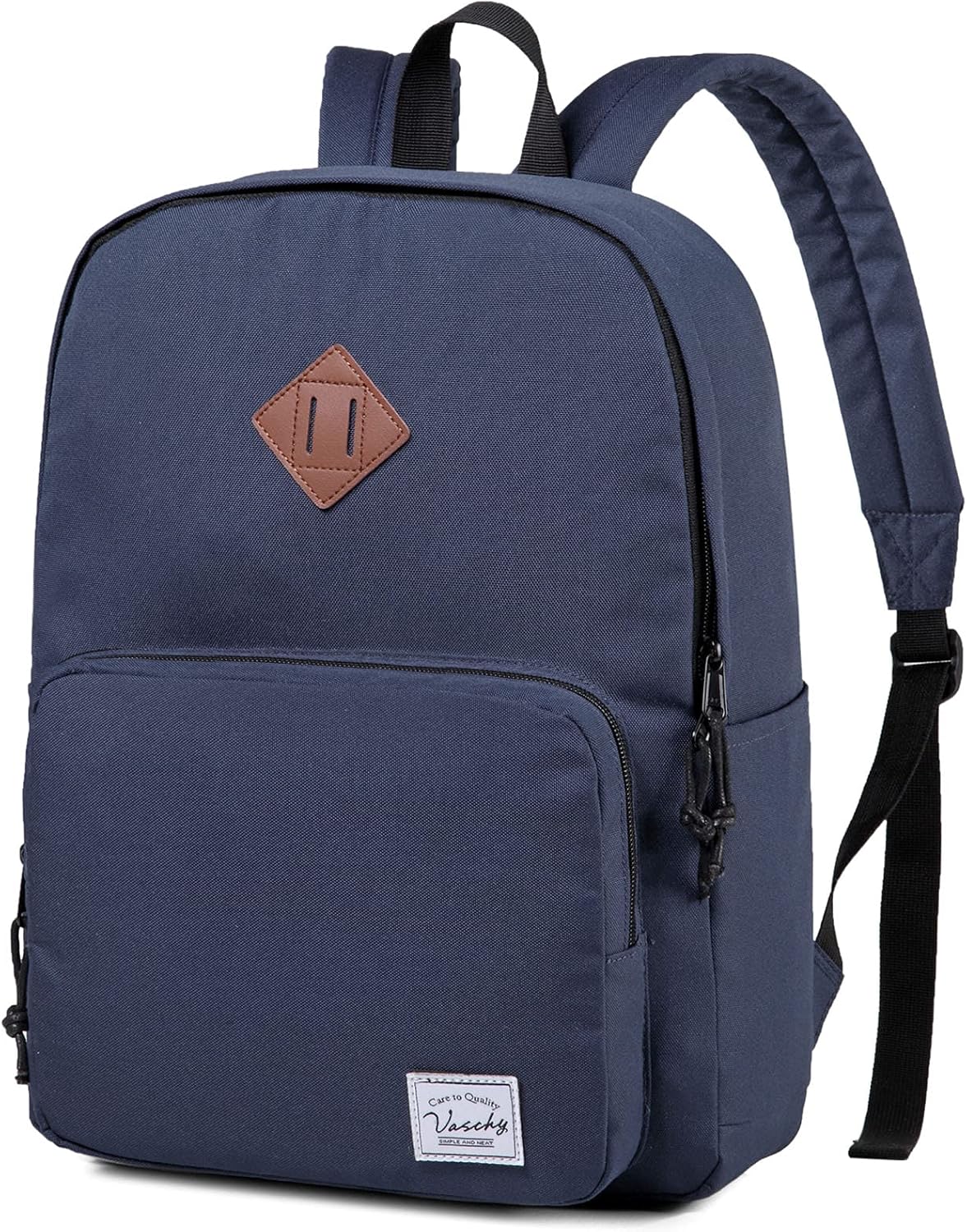 VASCHY Lightweight School Backpack for Women with Sleeve for 14" Laptop - PuriLite