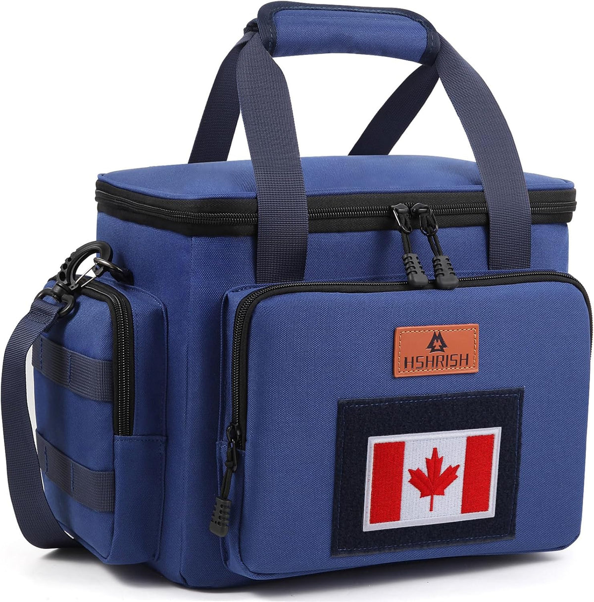 HSHRISH Tactical Large Lunch Bag for Men,Leakproof Insulated Lunch Box, Durable Soft Cooler Bag with Shoulder Strap Lunch Pail for Work Shifts Outdoor - PuriLite