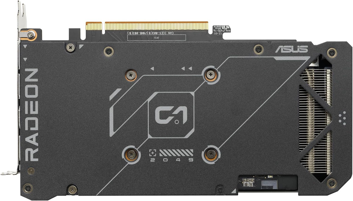 ASUS Prime Radeon™ RX 9060 XT 16GB GDDR6 OC Edition Graphics Card (PCIe 5.0, HDMI/DP 2.1, 2.5-Slot Design, axial-tech Fans, Dual Ball Fan Bearings, Dual BIOS, ASUS GPU Guard) - PuriLite
