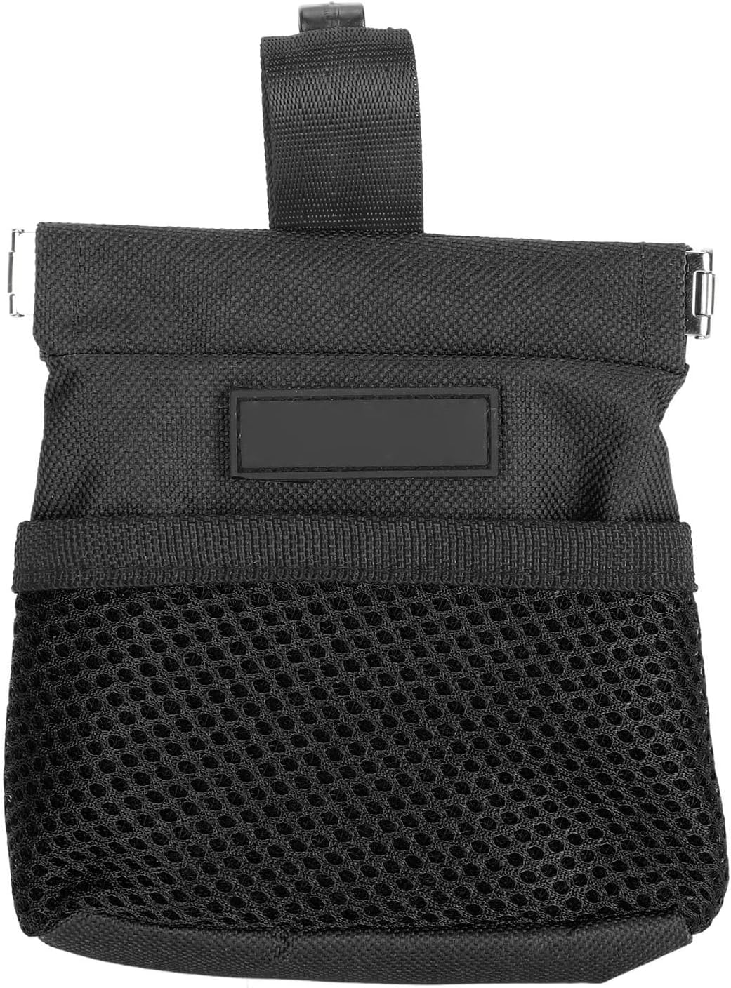 Dog Treat Waist Pouch, Dog Treat Bag Multiple Pockets Dog Treat Carrier Holder with Belt Clip for Puppy Dog Outdoor Walking Training Behavior Aids (Black) - PuriLite