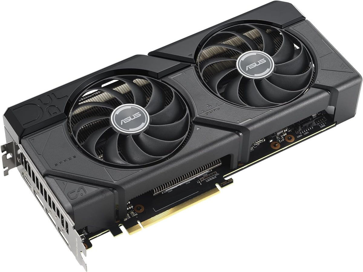 ASUS Prime Radeon™ RX 9060 XT 16GB GDDR6 OC Edition Graphics Card (PCIe 5.0, HDMI/DP 2.1, 2.5-Slot Design, axial-tech Fans, Dual Ball Fan Bearings, Dual BIOS, ASUS GPU Guard) - PuriLite