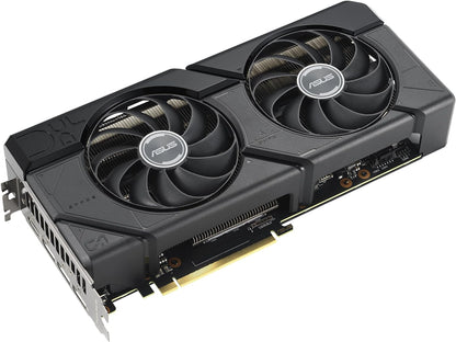 ASUS Prime Radeon™ RX 9060 XT 16GB GDDR6 OC Edition Graphics Card (PCIe 5.0, HDMI/DP 2.1, 2.5-Slot Design, axial-tech Fans, Dual Ball Fan Bearings, Dual BIOS, ASUS GPU Guard) - PuriLite