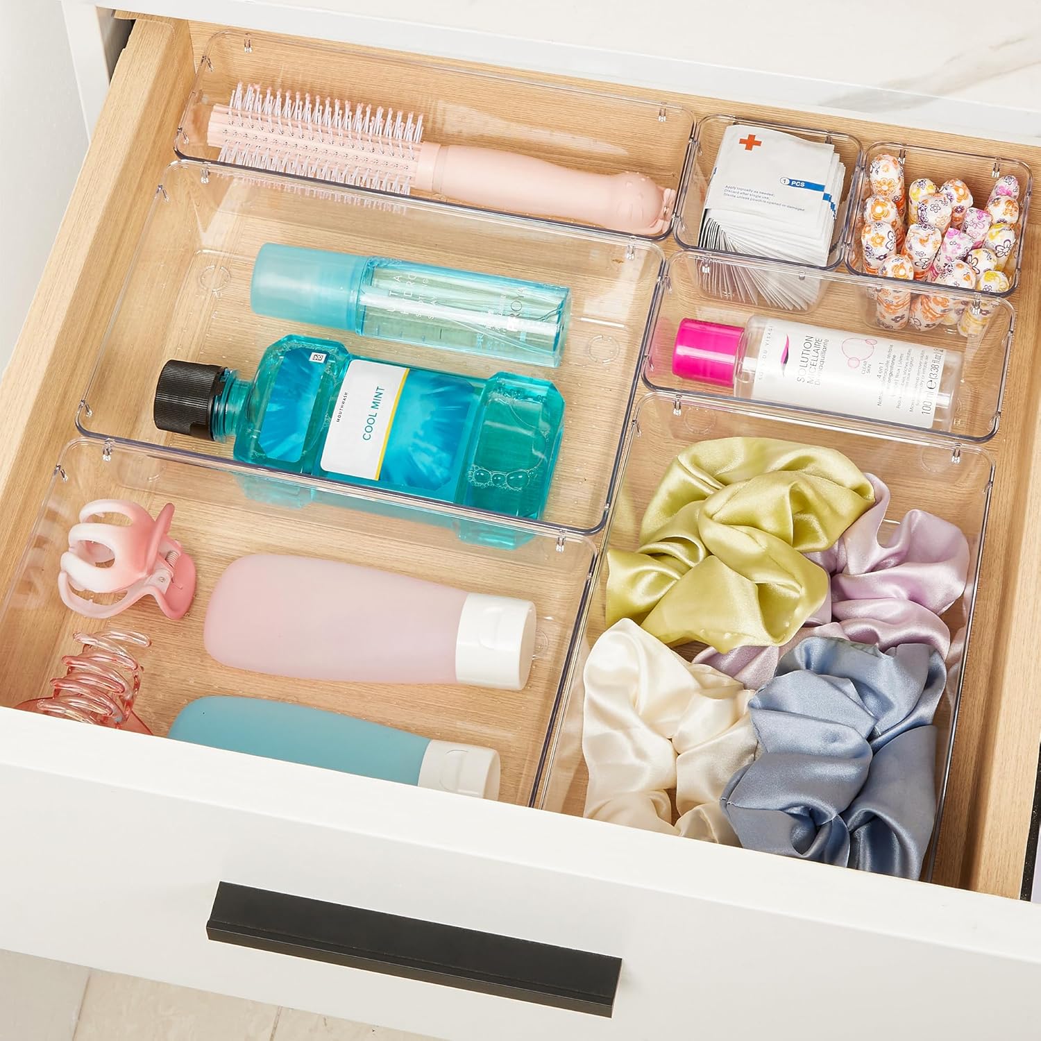 Purilite Select Clear Drawer Organizer Set - PuriLite