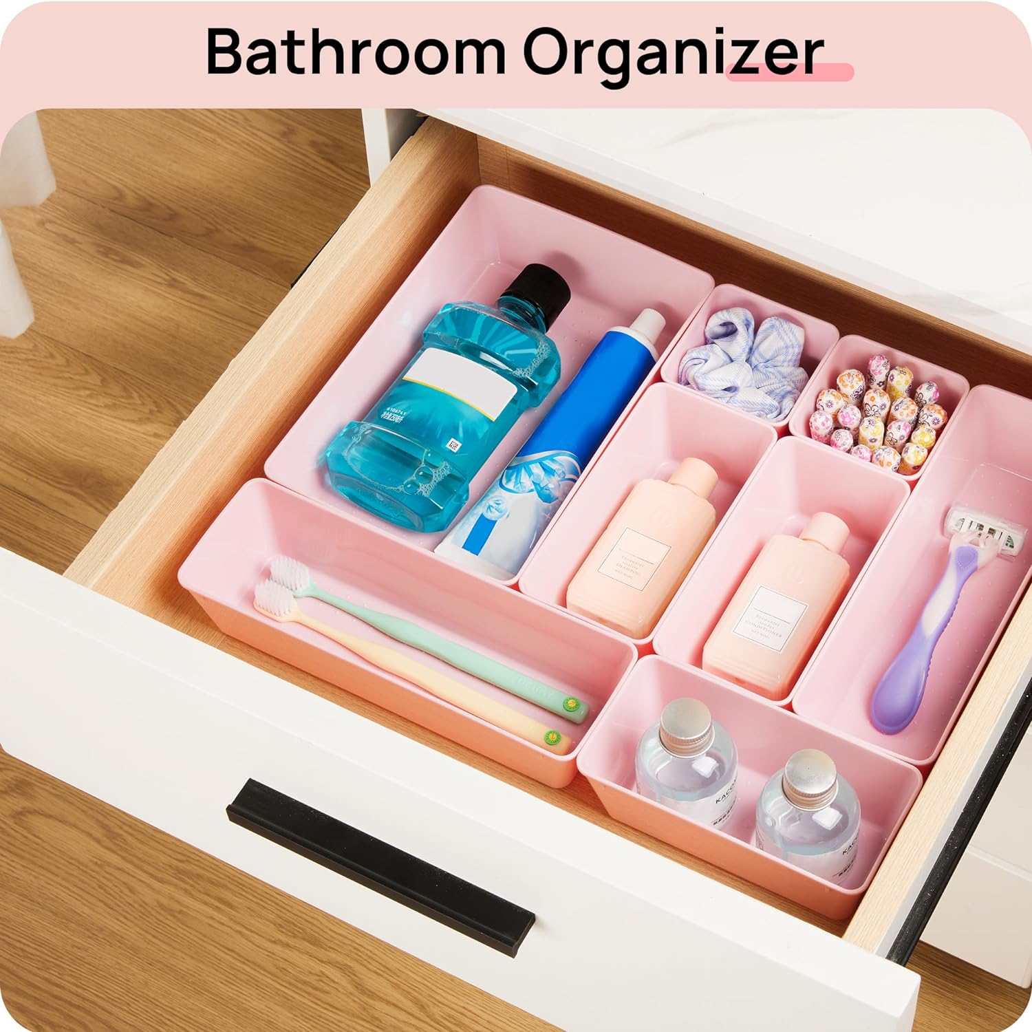 Purilite Select Clear Drawer Organizer Set - PuriLite
