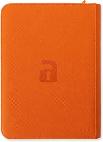 Vault X 12 Pocket Trading Card Zip Binder, 480 Cards, Compatible with Pokemon Scarlet & Violet Set, Exo-Tec Album Material, 20 Side-Loading Pages, Folder for Collectible TCG (SV1) - PuriLite