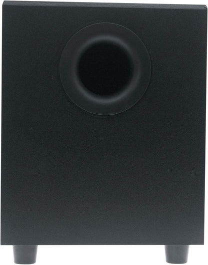 Rockville CT80 8" 50W 70V Commercial Subwoofer, Wall-Mount Bracket, Deep Bass, Wide Frequency, Durable Build, for Restaurants and Conference Rooms - PuriLite