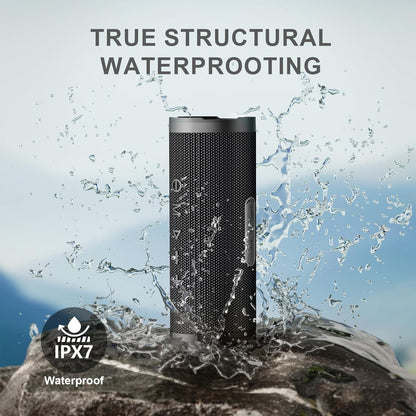 Vanzon Bluetooth Speakers, V40 Portable Wireless Speaker V5.0 with 24W Loud Stereo Sound, 24H Playtime, TWS & IPX7 Waterproof, Suitable for Travel, Beach,Home and Outdoors,Great Choice for Gift - PuriLite
