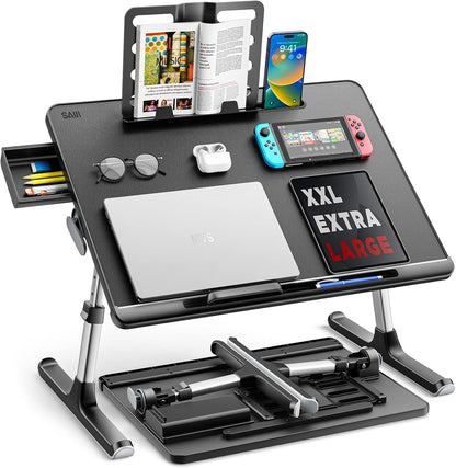 Purilite Select Adjustable Laptop Bed Tray Desk - PuriLite