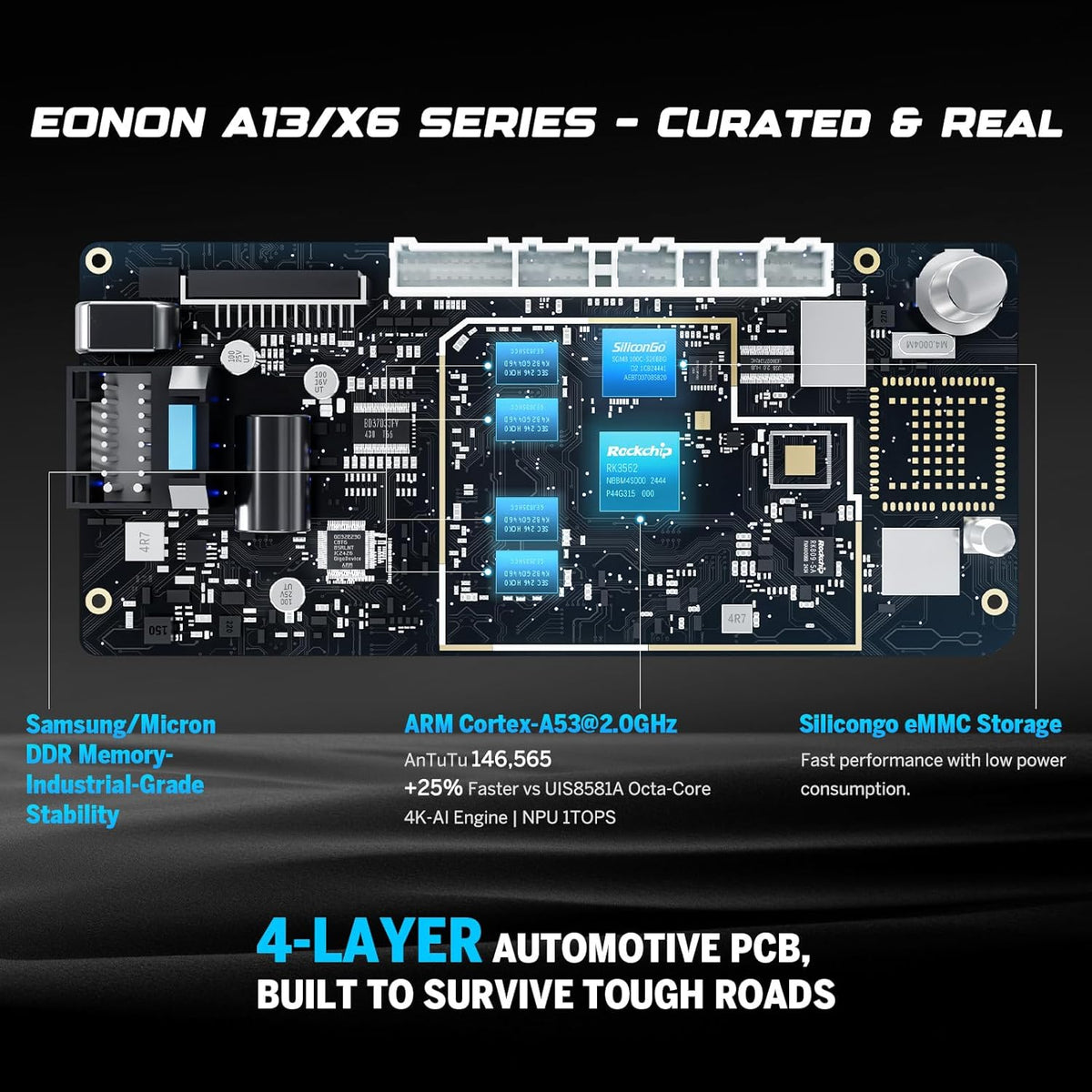 Eonon Android 13 Radio Compatible with Mazda 3 2010 2011 2013 2013 CarPlay & Android Auto, 2GB+32GB, Car Stereo for 2010-2013 Mazda 3 Headunit, 9'' IPS Screen, Bluetooth 5.4, Backup Camera-M3BLA13 - PuriLite