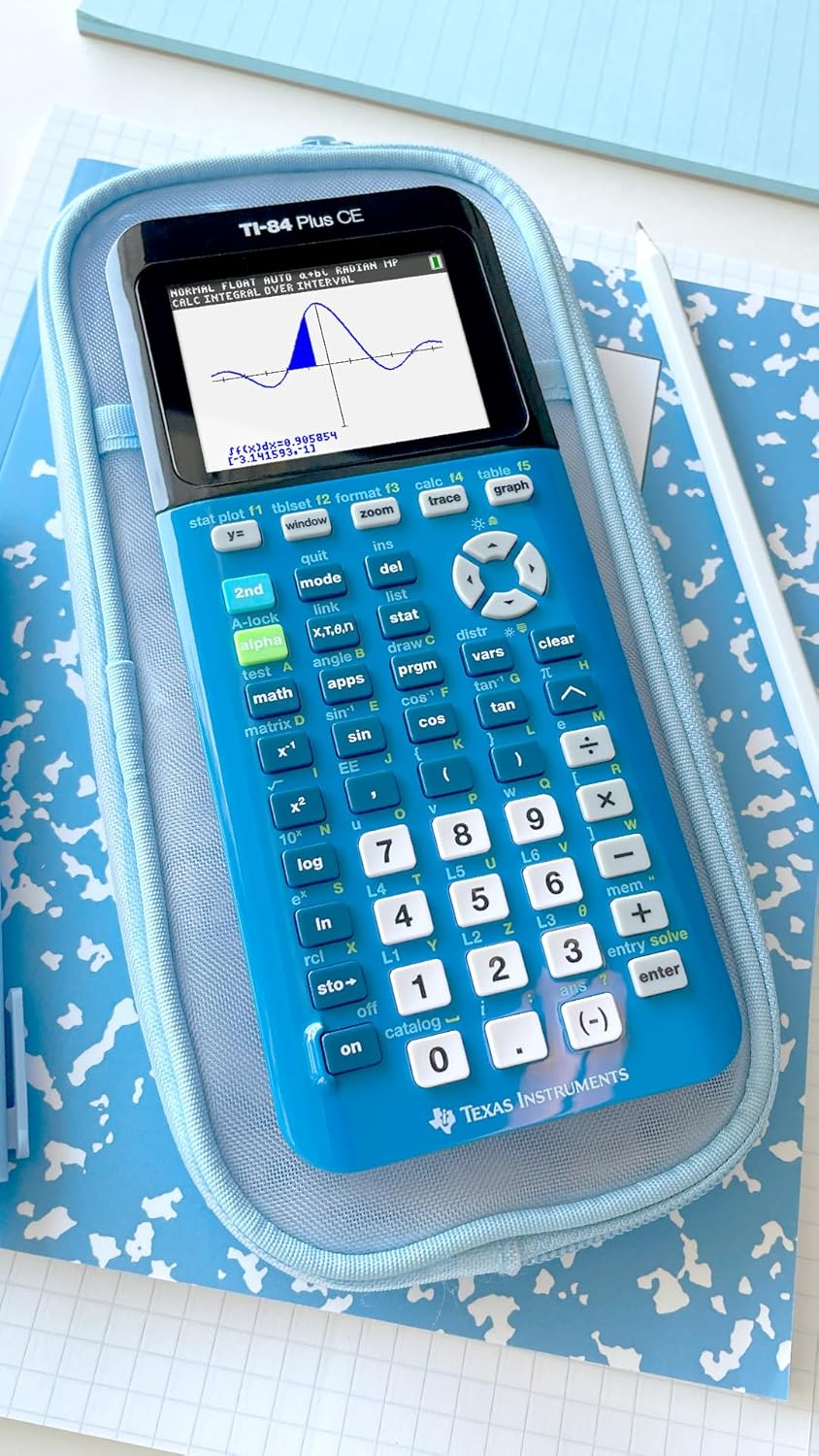Texas Instruments TI-84 Plus CE Pink Graphing Calculator - PuriLite