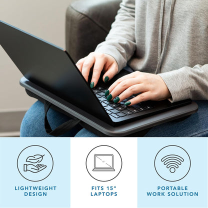 Purilite Select Portable Lap Desk – Black - PuriLite