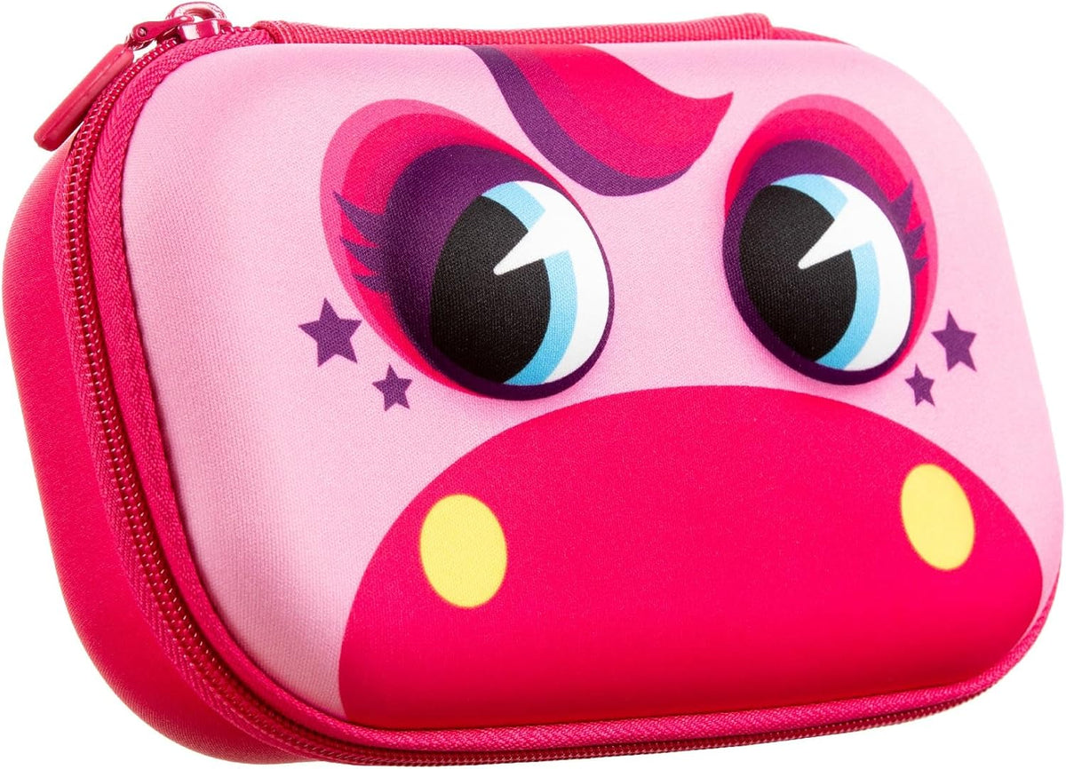 ZIPIT Beast Pencil Box for Kids | Pencil Case for School | Organizer Pencil Bag | Large Capacity Pencil Pouch (Red) - PuriLite