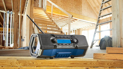 Bosch GPB18V-2CN 18V Compact Jobsite Radio with Bluetooth® 5.0 - PuriLite