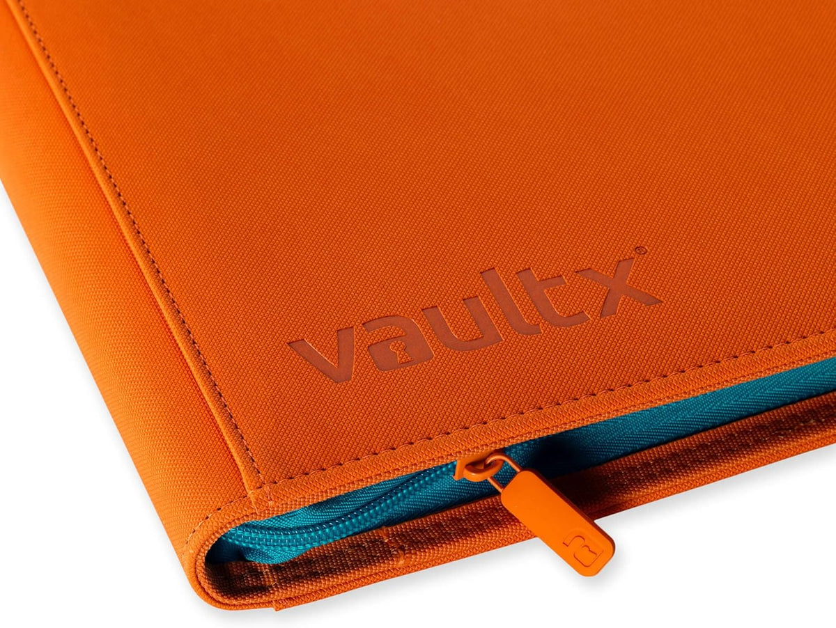 Vault X 12 Pocket Trading Card Zip Binder, 480 Cards, Compatible with Pokemon Scarlet & Violet Set, Exo-Tec Album Material, 20 Side-Loading Pages, Folder for Collectible TCG (SV1) - PuriLite