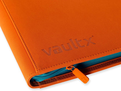 Vault X 12 Pocket Trading Card Zip Binder, 480 Cards, Compatible with Pokemon Scarlet & Violet Set, Exo-Tec Album Material, 20 Side-Loading Pages, Folder for Collectible TCG (SV1) - PuriLite
