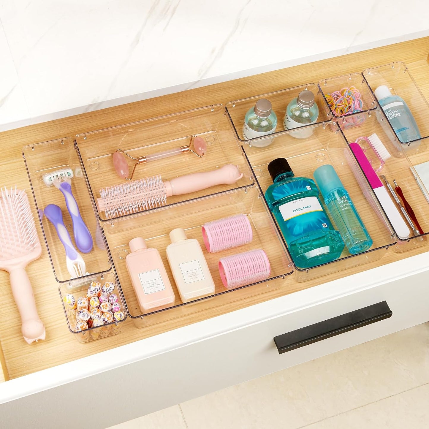 Purilite Select Clear Drawer Organizer Set - PuriLite