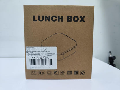Braoses Bento Box, Lunch Box with 4 Compartments, 800ml Frosted and Leak-Proof Lunch Snack Box for Children Kindergarten(Blue) - PuriLite
