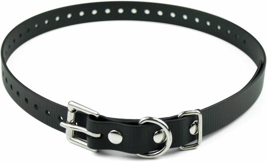 Educator ET-BUC034 Biothane Collar, 3/4-Inch, Black - PuriLite
