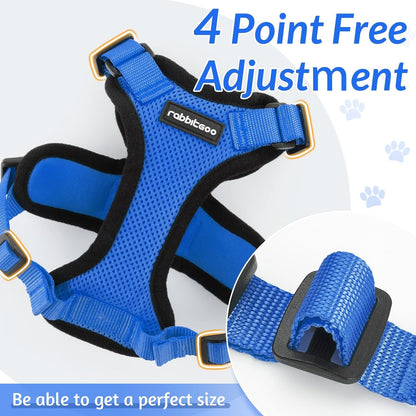 rabbitgoo Cat Harness and Leash for Walking, Escape Proof Soft Adjustable Vest Harnesses for Small Medium Cats, Easy Control Breathable Reflective Strips Jacket, XS, Black - PuriLite