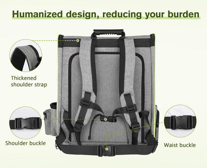 Pecute Pet Carrier Backpack, Dog Carrier Backpack Expandable with Breathable Mesh for Pets ＜6kg, Pet Backpack Carrier for Hiking Travel Camping Outdoor - PuriLite