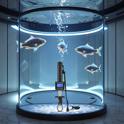Fish Lip Grip with LED Display Multi-Function Digital Fish Grip Scale 25 Kg 55LB Electronic Control Grabber - PuriLite