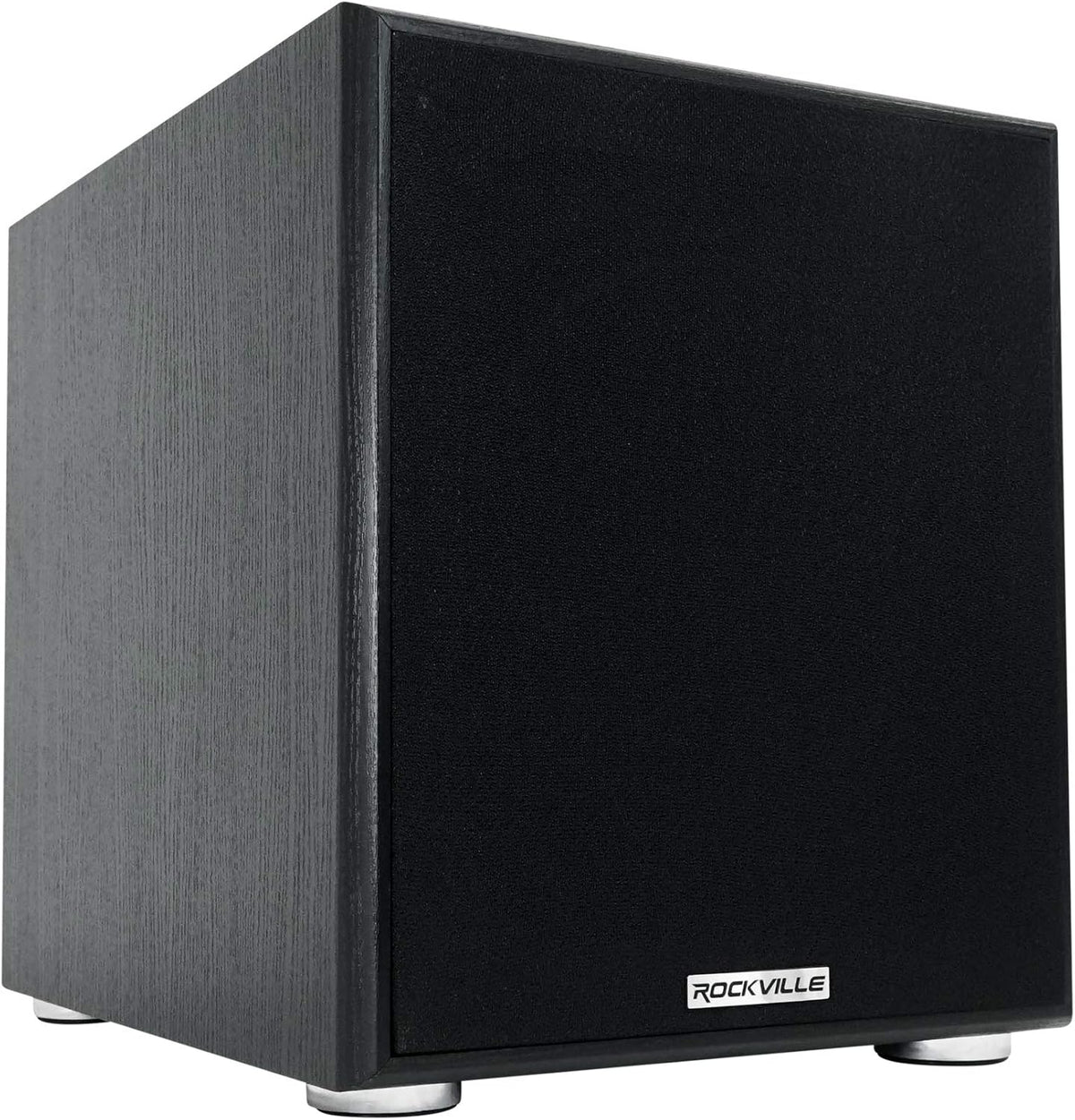 Rockville Rock Shaker 10" Inch Black 600w Powered Home Theater Subwoofer Sub - PuriLite