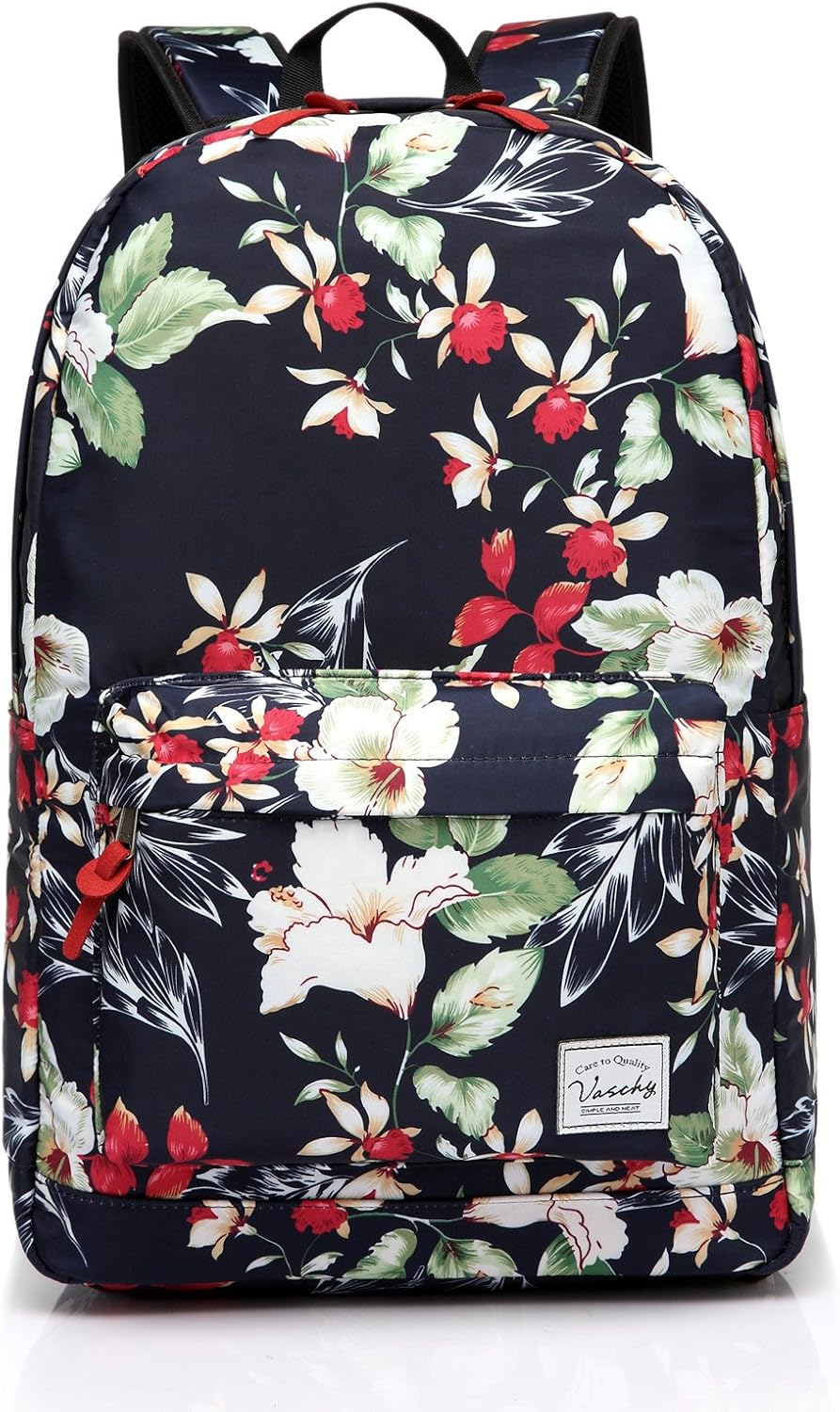VASCHY Lightweight School Backpack for Women with Sleeve for 14" Laptop - PuriLite