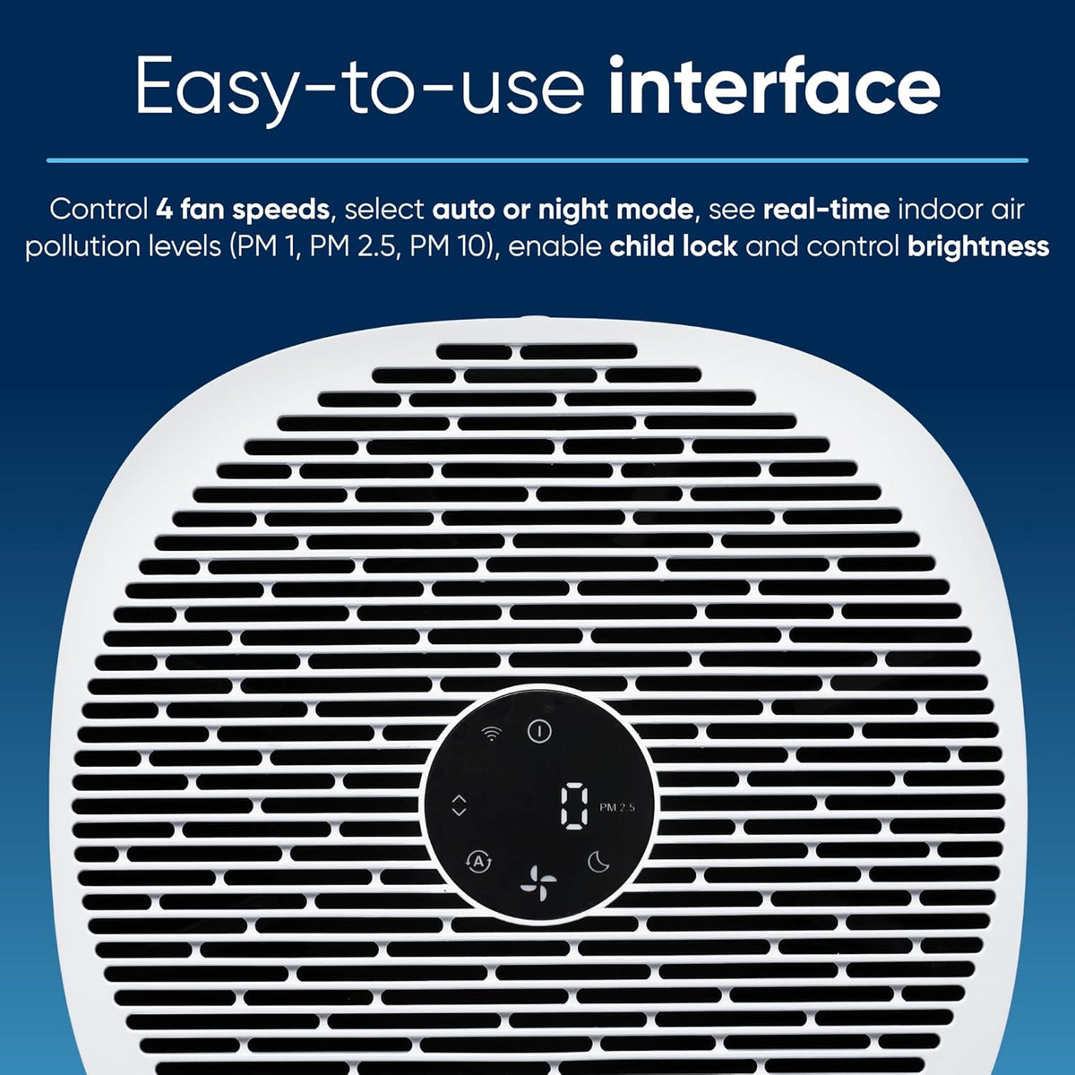 BLUEAIR Air Purifiers for Medium Rooms, Bedroom, Kitchen, Cleans 1,858 sqft in one hour, HEPASilent Smart Air Cleaner for Home, Pets, Allergies, Dust, Mold, Smoke - Blue Pure 311i Max - PuriLite