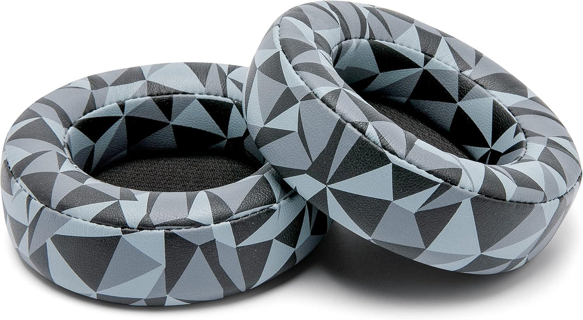 WC Upgraded Replacement Earpads for Corsair Virtuoso RGB Wireless Gaming Headset Made by Wicked Cushions | Improved Durability, Thickness, Softer Leather, and Sound Isolation | (90s Black) - PuriLite