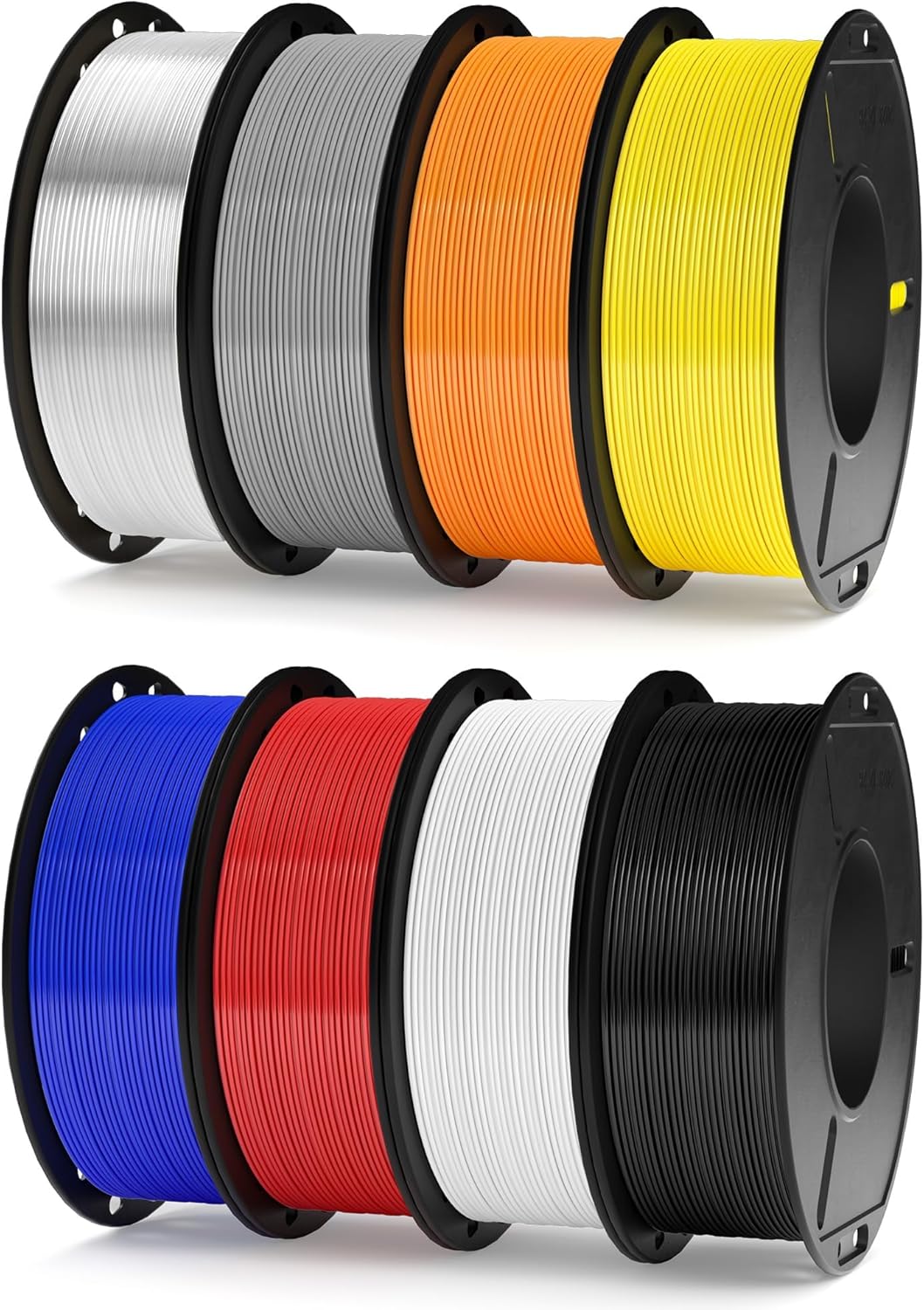 ELEGOO Rapid PETG Filament 1.75mm Black 1KG, 3D Printer Filament Max 600 mm/s High Speed Printing, Dimensional Accuracy +/- 0.02 mm Fit Most FDM Printer 1kg Cardboard Spool - PuriLite