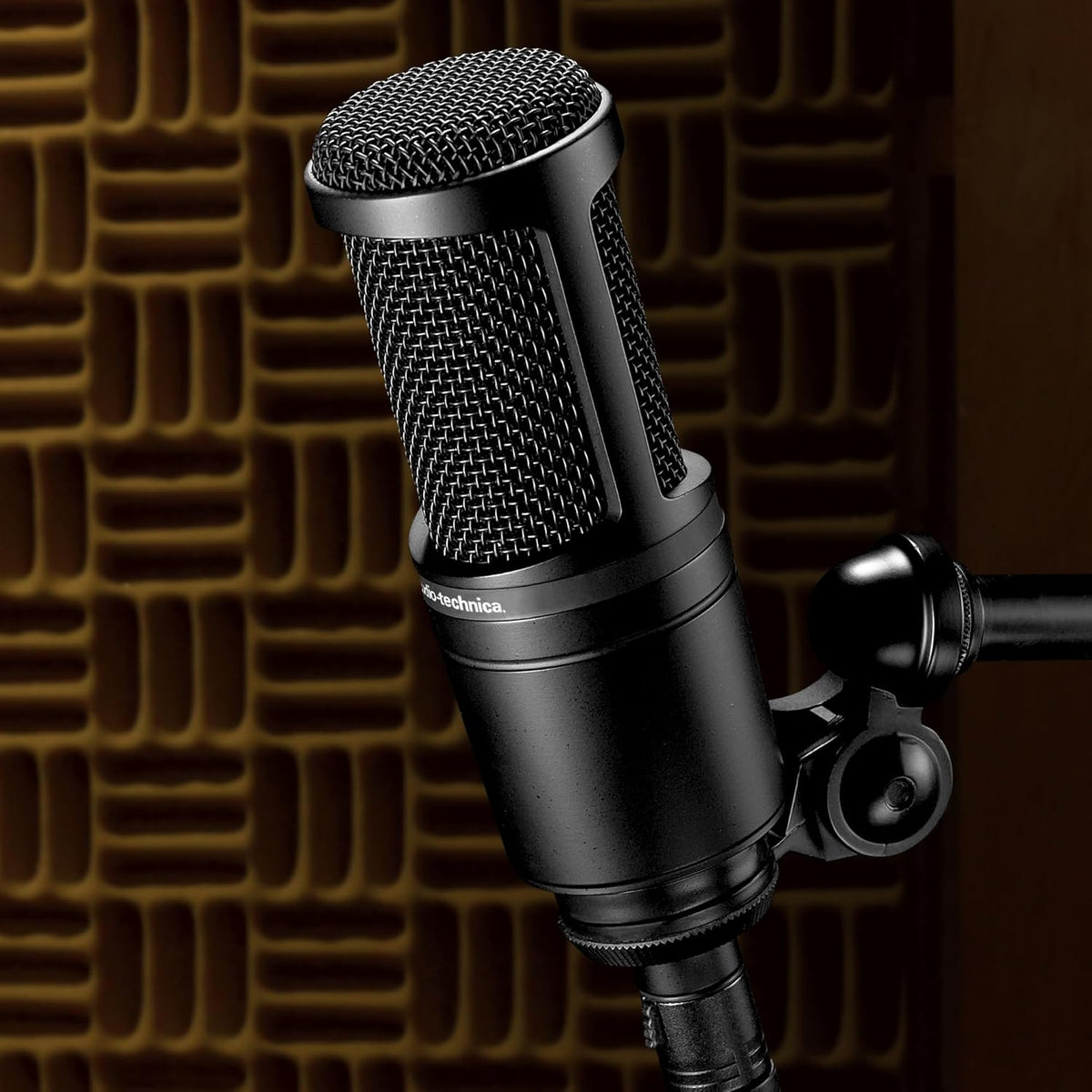 Audio-Technica AT2020 Cardioid Condenser Studio XLR Microphone, Ideal for Project/Home Studio Applications - PuriLite
