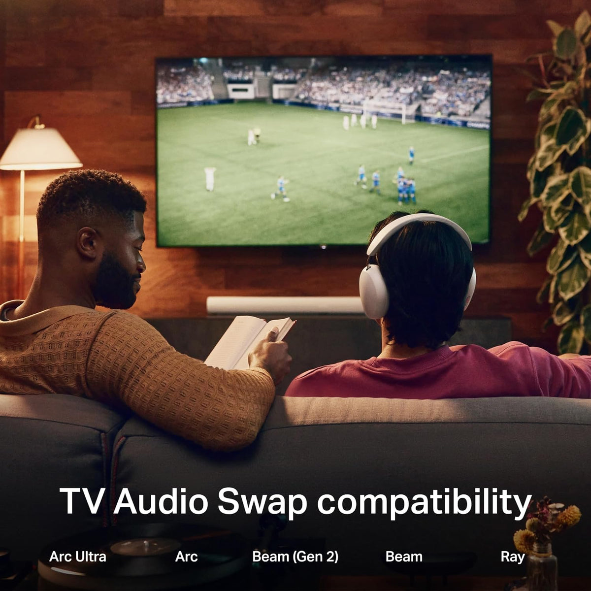 Sonos Ace - White - Wireless Over Ear Headphones with Noise Cancellation - PuriLite
