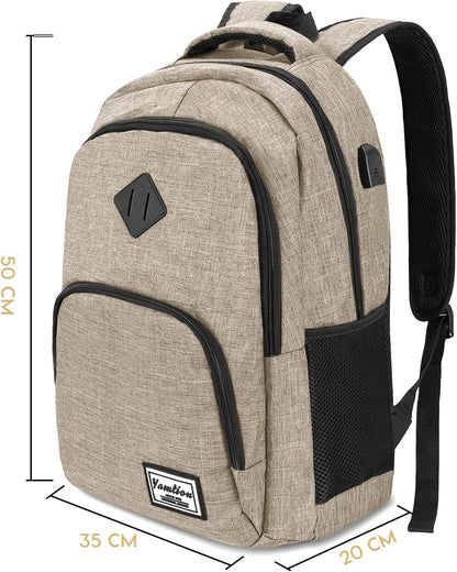 Backpack for Teen Girls,Boys School Backpack for Women with USB,College Backpack,Big Flower - PuriLite