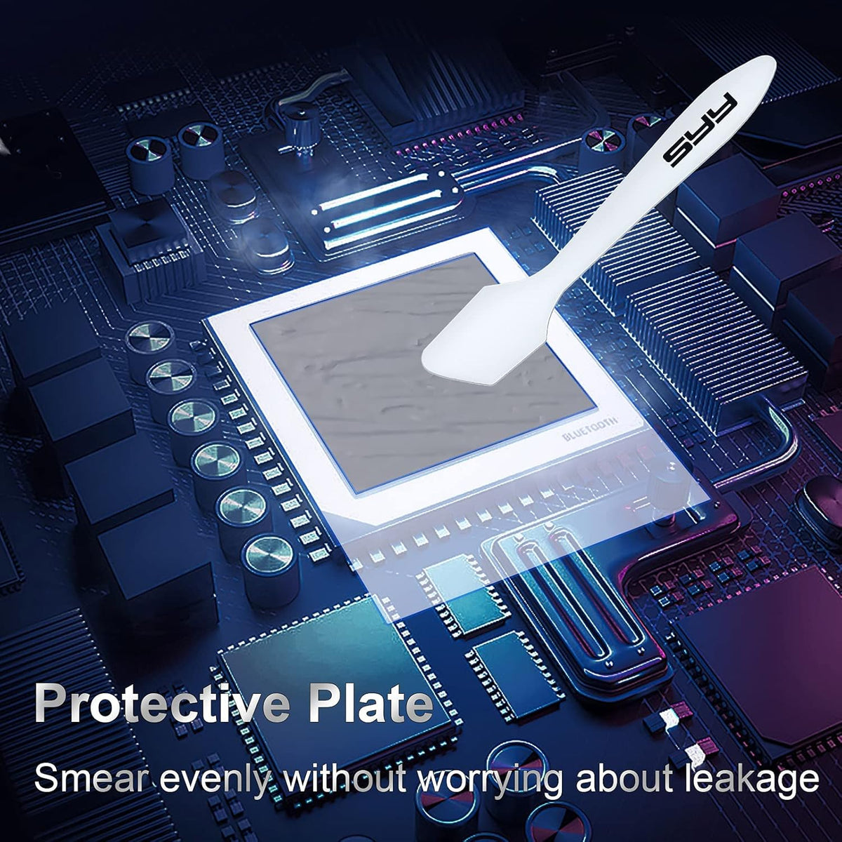 Thermal Paste, SYY 4G with Toolkit CPU Paste Thermal Compound Paste Heatsink for IC/Processor/CPU/All Coolers, Carbon Based High Performance, Thermal Interface Material - PuriLite