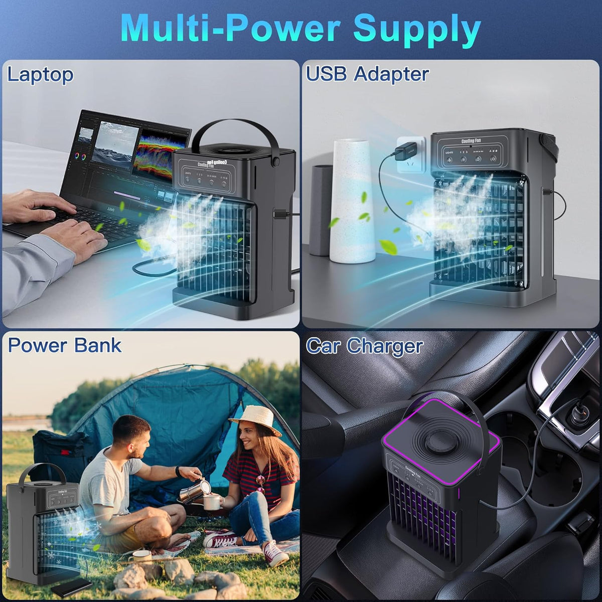Purilite Select Mini Air Conditioner Maximum Chill, Minimal Footprint - PuriLite