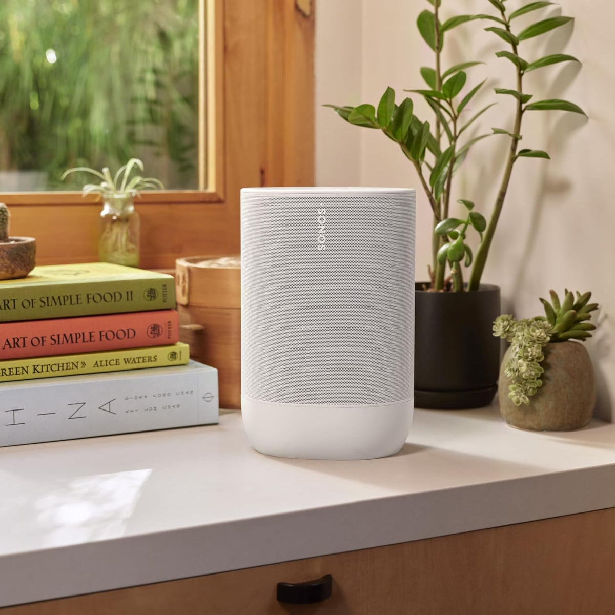 Sonos Move 2 - Black - Wireless Portable Bluetooth Speaker - PuriLite